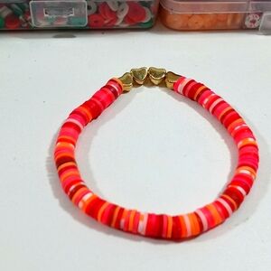 Handmade Clay Bead Bracelet Jewelry Women Men (a73)